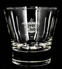 Havana Club Rum Tumbler, Glas, Gläser, Whiskyglas, El ron de Cuba Logo hinten FB 25