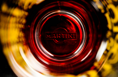 Martini Likör Glas / Gläser Sonderedition Tumbler 150 Jahre, In the Rocks