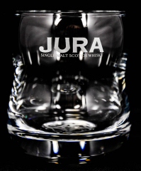 Jura whiskey, whiskey glass, tumbler glass, glasses, facet cut