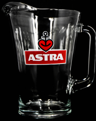 Astra beer, glass carafe, pitcher, 1.5l Astra beer, Kiez, Reeperbahn, Hamburg