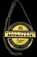 Holsten Pilsener Premium Bier Brauerei, Zapfhahnschild, Tresen