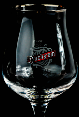 Duckstein Bier Brauerei Bierglas Opal Gran Cru 0,25l mit Silberrand