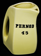 Pernod liqueur, pitcher, water carafe, yellow, large version / very rare!