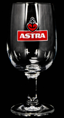 Astra Bier, Glas / Gläser Biergläser, Tulpe Ankerherz 0,25l Ritzenhoff Glas Gläser