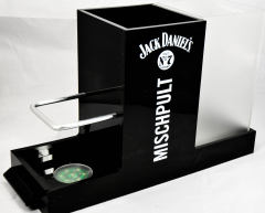 Jack Daniels Whisky, LED Mischpult Set, Eiswürfelbehälter, Flaschenleuchte