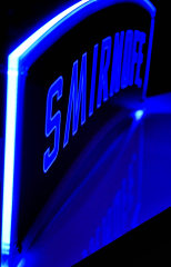 Smirnoff Vodka, LED Leuchtreklame Illuminated sign, Wechselfarbend. Ambilight