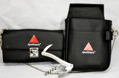 Apollinaris water, waiter wallet set-with bag, stainless steel waiters knife