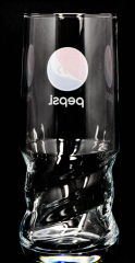 Pepsi Cola, Exclusiv Becher Glas AXL Schwingform 0,4l