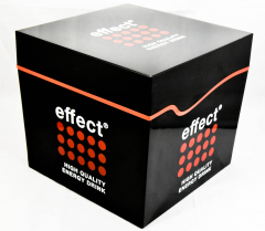 Effect Energy Design Eiswürfelbehälter, Flaschenkühler, schwarz, Hochglanz