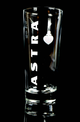 Astra Bier Glas / Gläser, Bierglas Frankonia 0,25l St Pauli Hamburg Kiez