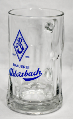 Aldersbach Bier, Glas / Gläser Bierseidel, Krug, Bierglas, 0,5l Salzburg