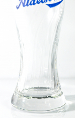 Aldersbach Bier, Glas / Gläser Bierglas, Weizenbierglas 0,5l Relief