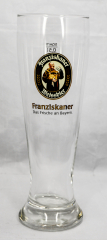 Franziskaner Weissbier, Glas / Gläser Bierglas, Weizenbierglas 0,5l Old