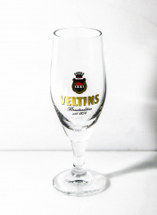 Veltins beer, glass / glasses mini cup glass 4cl, shot glass, stamper, beer glass