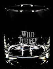 Wild Turkey Bourbon, Tumbler, Whiskyglas, schwerer Fuß
