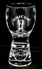 Unicum, das Originalglas, Relief 4 cl von Sahm, Brennerei Zwack, Magenbitter