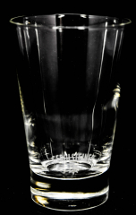 Gerolsteiner Wasser, Glas / Gläser Trinkglas, Wasserglas, Logo im Fußbereich