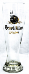 Benediktiner Weissbier, Glas / Gläser Bierglas, Biergläser, Weissbierglas 0,5l