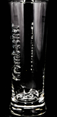 Krombacher Bier, Glas / Gläser Star Cup exclusiv, 0,2 l, Relief Bierglas klar