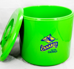 Canario Cachaca, Eiswürfelbehälter, Flaschenkühler, 10L, grün, 3-teilig