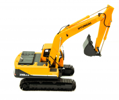 Hyundai Heavy Industries model crawler excavator ROBEX 210 LC-9, scale 1:40 orig