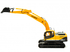 Hyundai Heavy Industries model crawler excavator ROBEX 210 LC-9, scale 1:40 orig