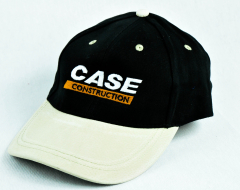 Case Construction USA, Baseball-Cap, Mütze, Cap, Alcantara, Schwarz