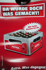 Astra beer poster, picture Da wurde doch was gemacht! A2