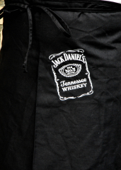 Jack Daniels whiskey, waiters apron, apron No 7 Tennessee long version