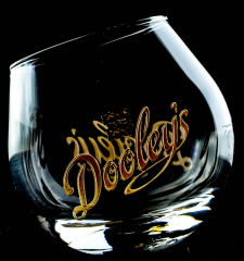 Dooleys Glas / Gläser, Toffee Creme Glas Tipper, Likörglas, neue Ausführung