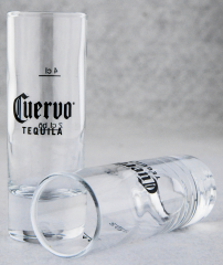 Cuervo Jose, Tequila, Shotglas, Stamper, lange Ausführung