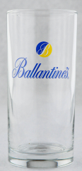 Ballantines, Whiskey, Longdrinkglas Yellow/Blue seltene Ausführung