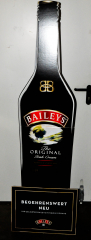 Baileys liqueur, cardboard display, bottle display