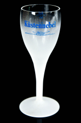 Küstennebel Likör, Sternanis Kelch-Glas, Stamper, Glas / Gläser Shotglas halb satiniert