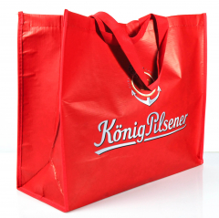 König Pilsener beer, XXL beach bag, beach bag, long handles for hanging around your neck