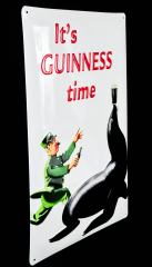 Guinness Bier, Blechschild, Werbeschild It´s Guinness Time