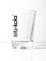 Fritz Kola, Trinkglas, Espresso Glas, Kola Glas, Colaglas 0,1l