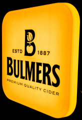 Bulmers Cider, XXL LED Leuchtreklame, Leuchtwerbung, gelbe Ausführung