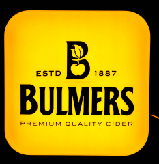 Bulmers Cider, XXL LED Leuchtreklame, Leuchtwerbung, gelbe Ausführung