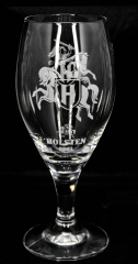 Holsten Pilsener Bier, Glas / Gläser Pokalglas, 0,3l, Designglas, Sammelglas, Ritzenhoff, Nr2