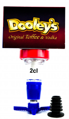 Dooleys Likör, 1,0 / 0,7l Portionierer, Ausgießer 2cl, braunes Logo