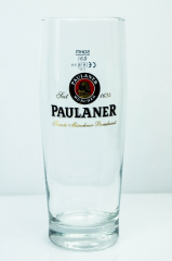 Paulaner Weissbier, Bierglas, Glas / Gläser, Frankonia 0,5l Gebraut mit..