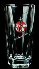 Havana Club, Rum Design Longdrink Glas, Gläser, unten eckig oben rund