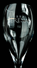Terra Serena Champagner Glas, Stielglas, Flöte, Champagner Glas, kurze Ausführung