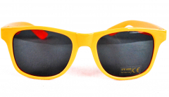 Bacardi Razz, Sonnenbrille UV 400 Kat.3, Partybrille, Malle, orange Ausführung