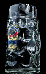 Erdinger Weissbier Maßkrug, Glas / Gläser Bierkrug, Krug, Bierglas, Bier Seidel, 1 Liter