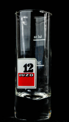 Ouzo Anis Likör Shotglas, Stamper Glas 2cl/4cl 12 Ouzo