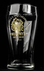 Murphys Beer, Glas /Gläser Bierglas, half Pint, Pintglas 0,5l, St.Patricks Day Celebrations