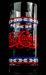 Pepsi Cola, glass / glasses retro, long drink glass 0.4l Tiffany large shape, very rare!!