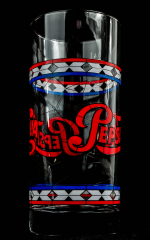 Pepsi Cola, Glas / Gläser Retro, Longdrinkglas 0,4l Tiffany große Form, sehr selten!!